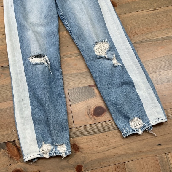 MOTHER DENIM “ THE TRASHER IN STRIPED CONFESSION “ - Picture 4 of 12